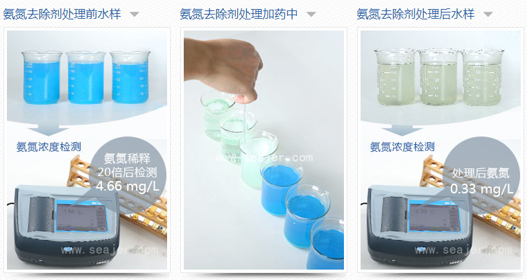 氨氮去除剂使用效果图_利来老牌国际官网环保 氨氮去除剂使用效果图_利来老牌国际官网环保